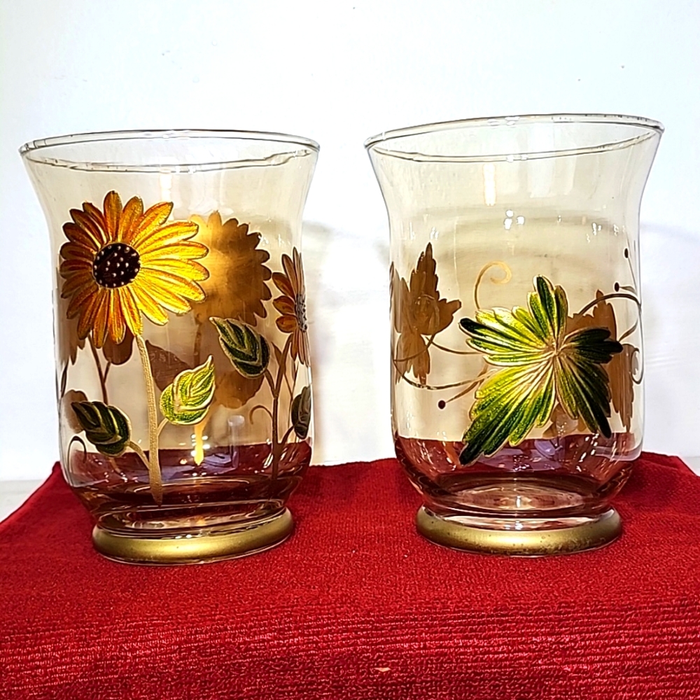 Set of Candle Holders or could be used as vases. New no tags.